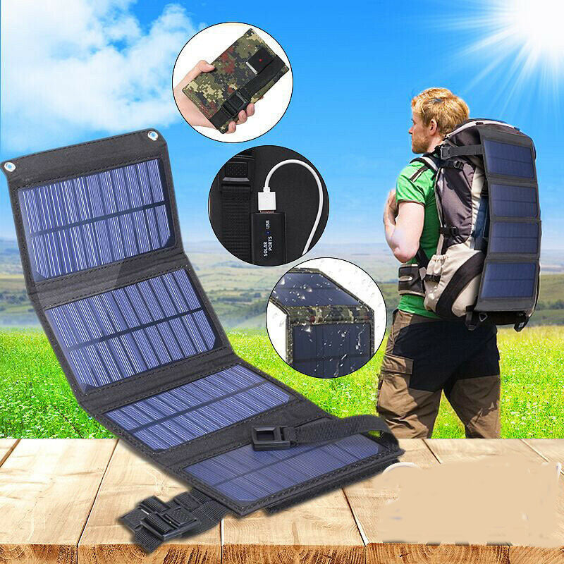 Portable Solar Foldable Battery Panel - Prime Tech 24/7